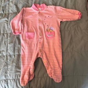 VTG Y2K Carter's John Lennon "Real Love" Baby Layette Sleeper 6-9 mos GUC